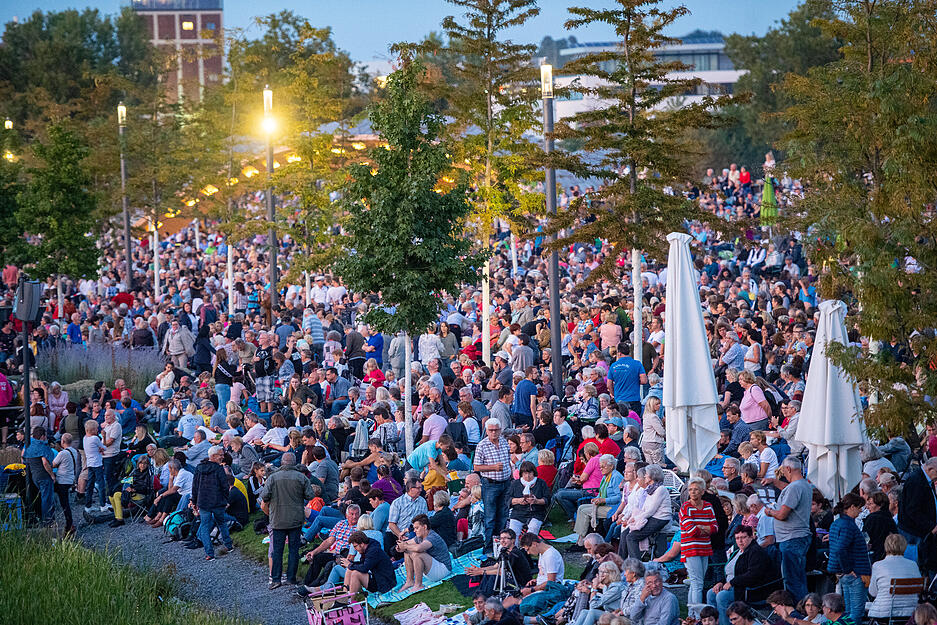 Buga: Alle Wassershows an einem Abend