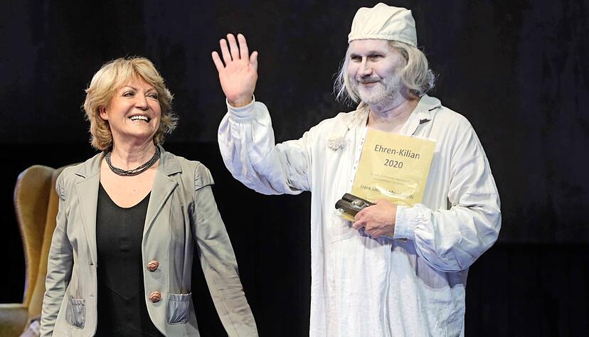 "Es war schön hier": Frank Lienert-Mondanelli und Hanne Jacobi.
Foto: Ralf Seidel