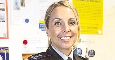 Yvonne Schmierer, Polizei: "Unsere neue Uniform ist moderner."