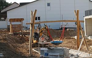 Im Au&szlig;enbereich muss noch t&uuml;chtig gearbeitet werden. Dann locken aber tolle Spielger&auml;te.