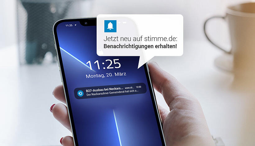Drei bis vier regionale Topthemen pro Tag können Stimme-Leser ab jetzt als Push-Mitteilung kostenlos abonnieren.