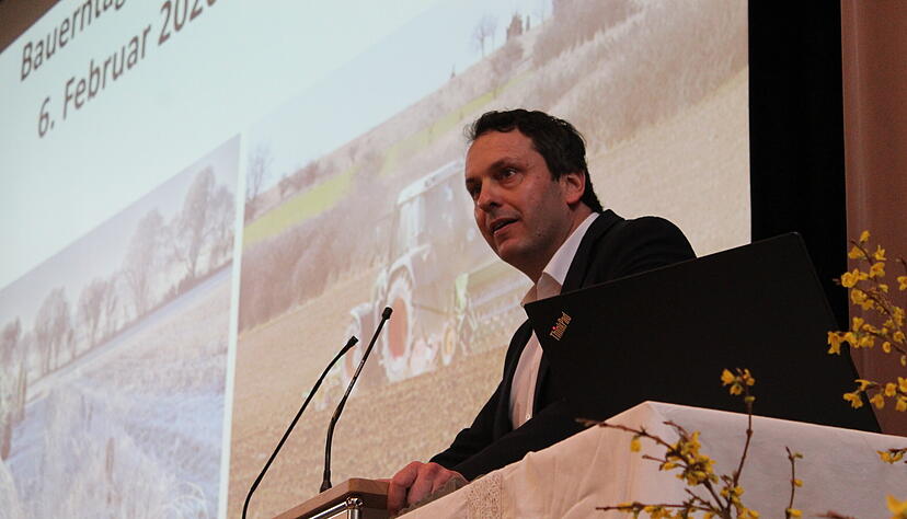 Bauerntag des KBV Heilbronn-Ludwigsburg am 6. Februar in Möglingen: Vorsitzender Stefan Kerner fordert eine bessere Vermarktung der eigenen Produkte. "Made im Ländle" stehe für die besten und sichersten Lebensmittel. Bauerntag des KBV Heilbronn-Ludwigsburg am 6. Februar in Möglingen: Vorsitzender Stefan Kerner fordert eine bessere Vermarktung der eigenen Produkte. "Made im Ländle" stehe für die besten und sichersten Lebensmittel.