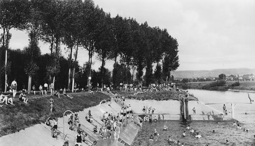 Badespaß im Horkheimer Strandbad. Foto: privat Badespaß im Horkheimer Strandbad. Foto: privat