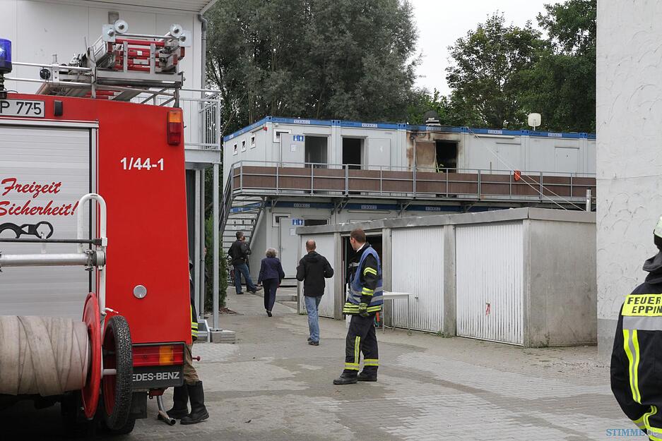 Brand in Asylbewerberheim Eppingen | 8.9.