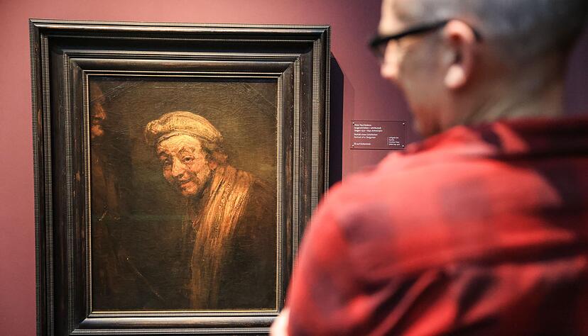 Das &laquo;Selbstbildnis als Zeuxis&raquo; oder auch der &laquo;Lachende Rembrandt&raquo; ist eines der bedeutendsten Werke des Wallraf-Richartz-Museums.