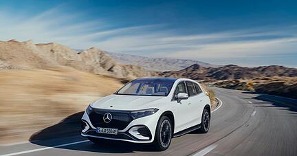 Mercedes bringt im Herbst den EQS als SUV-Variante auf den Markt.
