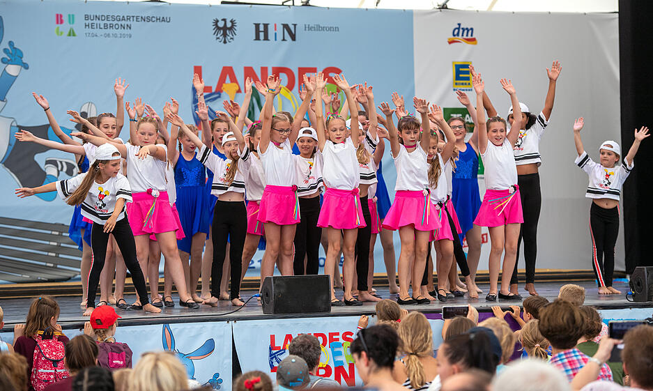 Landeskinderturnfest auf der Buga