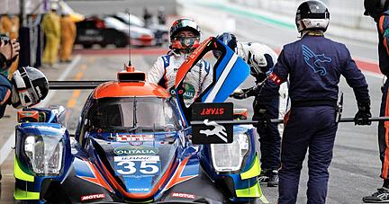 Zufriedener Neueinsteiger: Markus Pommers erstes ELMS-Rennen für BHK Motorsport im Oreca-LMP2 lässt auf eine gute Saison hoffen.
Foto Imago Images/PanoramiC