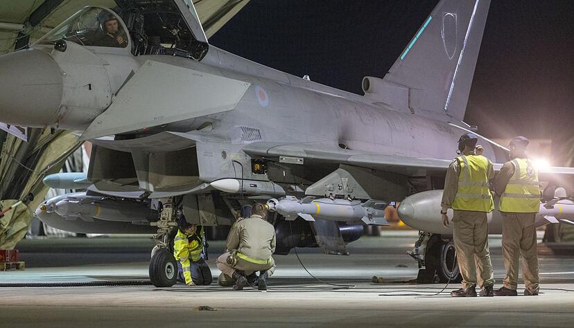 Vor rund zwei Wochen hatten US-Flugzeuge Stellungen der Terroristen attackiert. (Handout)