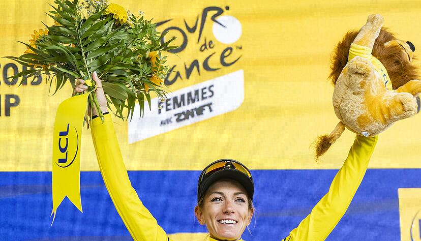 Pauline Ferrand-Prévot hatte im August die Tour de France der Frauen gewonnen. (Archivbild)
