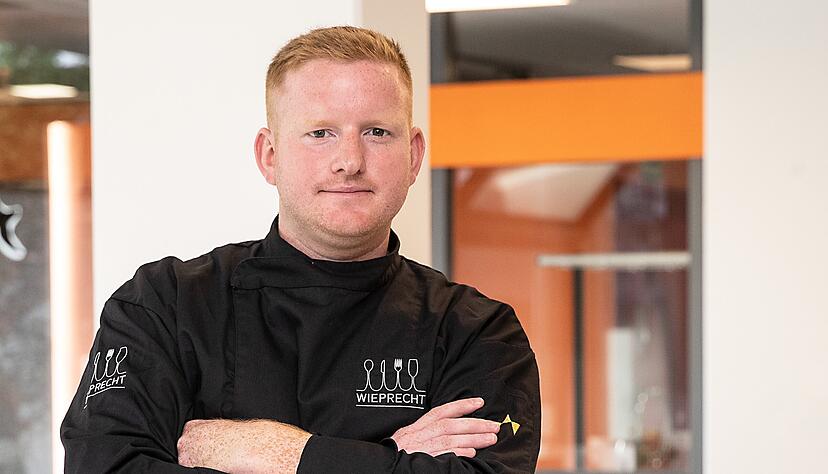 Alexander Wieprecht ist Koch und Gastronom aus Leidenschaft. Vor der schwäbischen Küche aber hat er Respekt. Foto: Andreas Veigel Alexander Wieprecht ist Koch und Gastronom aus Leidenschaft. Vor der schwäbischen Küche aber hat er Respekt. Foto: Andreas Veigel