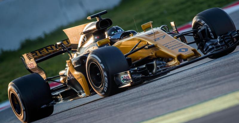 Der Rennwagen Typ R.S. 17 vom Team Renault Sport F1. Foto: Jens Büttner