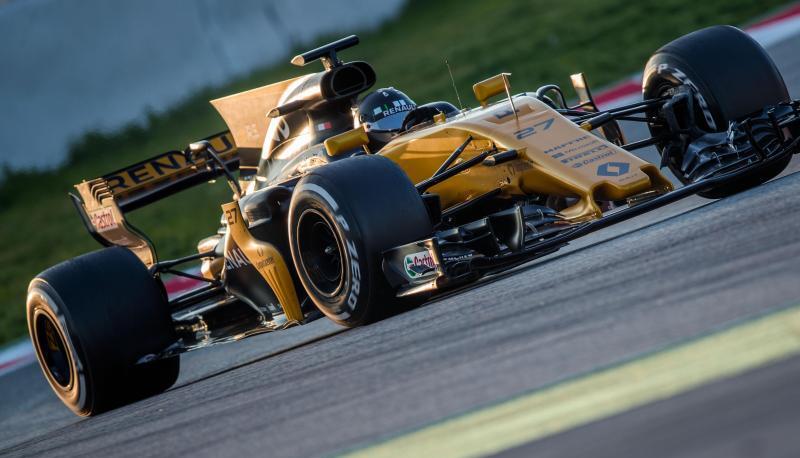 Der Rennwagen Typ R.S. 17 vom Team Renault Sport F1. Foto: Jens Büttner