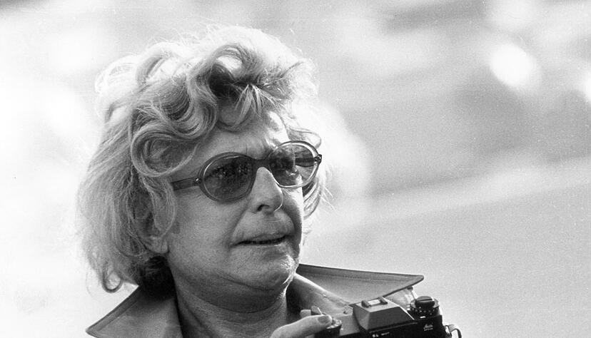 1972 ist Leni Riefenstahl bei der Er&ouml;ffnung der Olympischen Sommerspiele in M&uuml;nchen dabei.