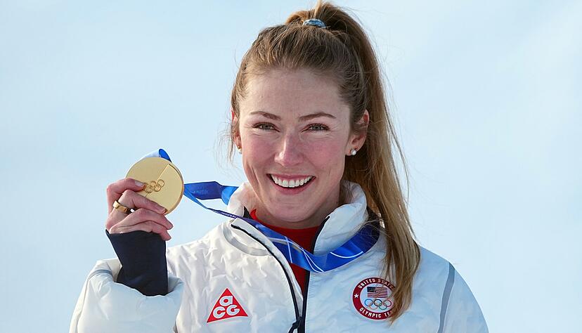 Hat mit eineinhalb Sekunden Vorsprung die Slalom-Konkurrenz in Cortina deklassiert: Mikaela Shiffrin aus den USA.