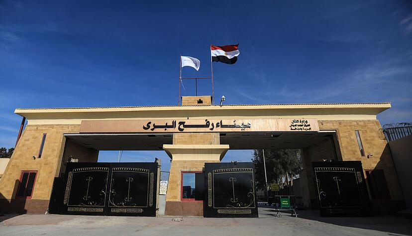 Der Grenz&uuml;bergang Rafah zwischen dem Gazastreifen und &Auml;gypten war fast ein Jahr dicht. (Archivbild)