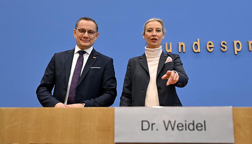 Die Parteivorsitzende der AfD, Alice Weidel, schielt schon auf die n&auml;chste Bundestagswahl.