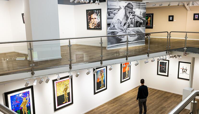 Dreizehn limitierte Werke und mehrere Unikate gibt es zu sehen.