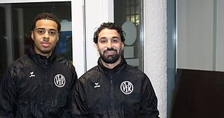 Angelo Goncalo Ferreira Kakou (links) ist der erste Winterpausen-Neuzugang des VfR Heilbronn, jetzt ist ihm Akin Ulusoy gefolgt.