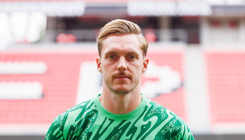 Darf sich mal wieder beweisen: Ersatztorhüter Florian Müller. (Archivbild)