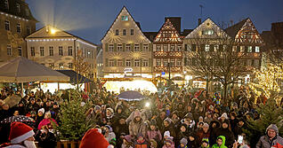Der größte Weihnachtsmarkt im Hohenlohekreis ist auch in diesem Jahr wieder der Öhringer.
