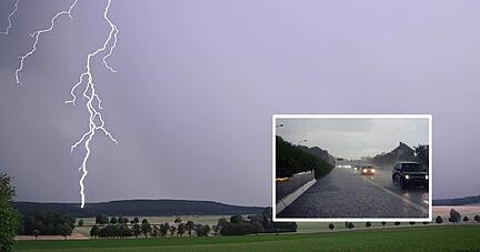 Der Sommer bringt fürs Wochenende in Baden-Württemberg Gewitter und Starkregen.