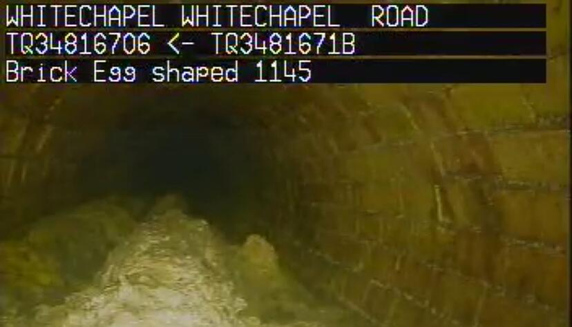 Der Fettberg wiegt etwa 100 Tonnen.