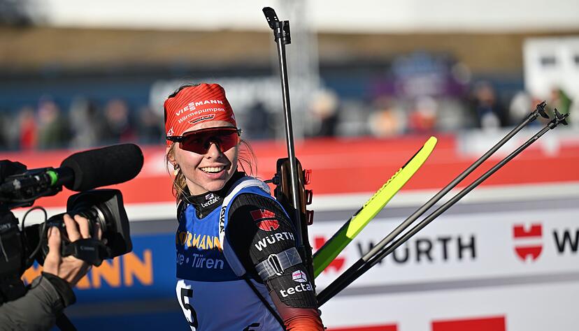 Johanna Puff traf bei ihrem WM-Debüt alle 20 Scheiben.