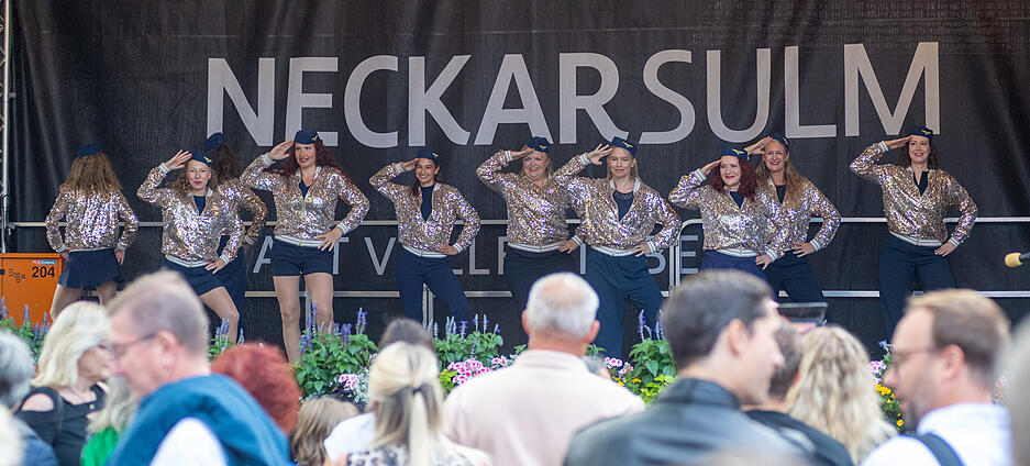 Zahlreiche Besucher strömten zur Eröffnung des 44. Neckarsulmer Ganzhornfests. Das Fest der Vereine ist Tradition in der Gemeinde.