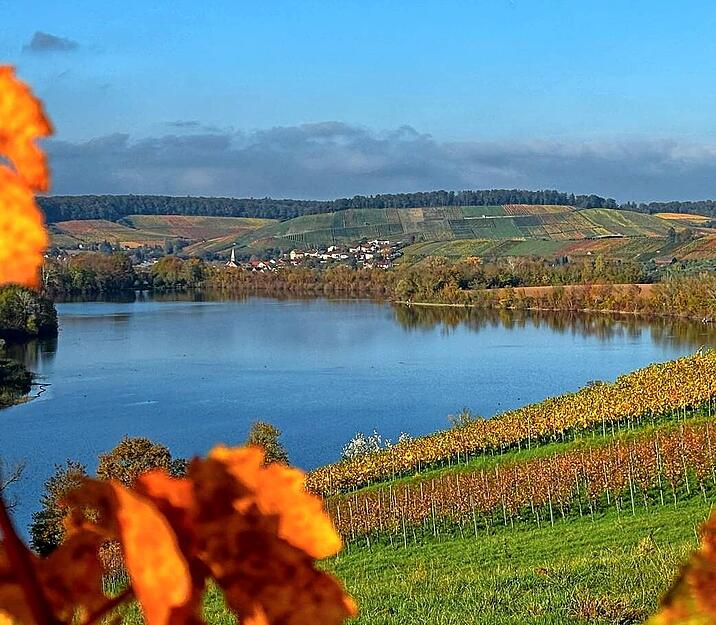 Indian Summer am Breitenauer See: Barbara Ottliczky aus Forchtenberg hat diese schöne Stimmung eingefangen.