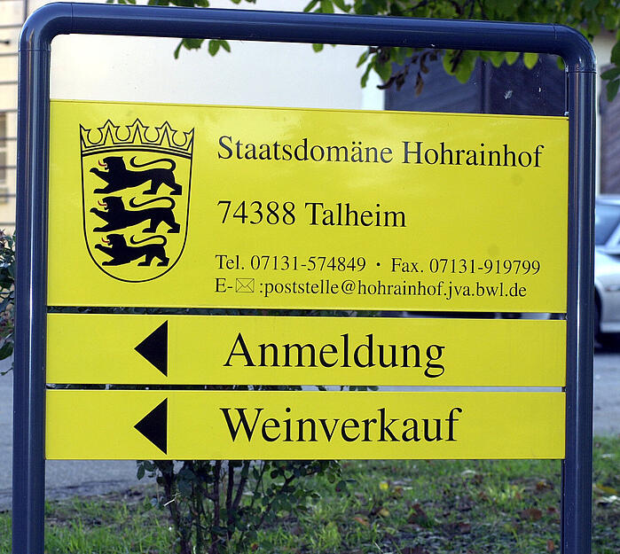 Auf dem Hohrainhof in Talheim werden Gefangene auf das Leben in der Gesellschaft vorbereitet. Aufnahme aus dem Jahr 2003. Auf dem Hohrainhof in Talheim werden Gefangene auf das Leben in der Gesellschaft vorbereitet. Aufnahme aus dem Jahr 2003.