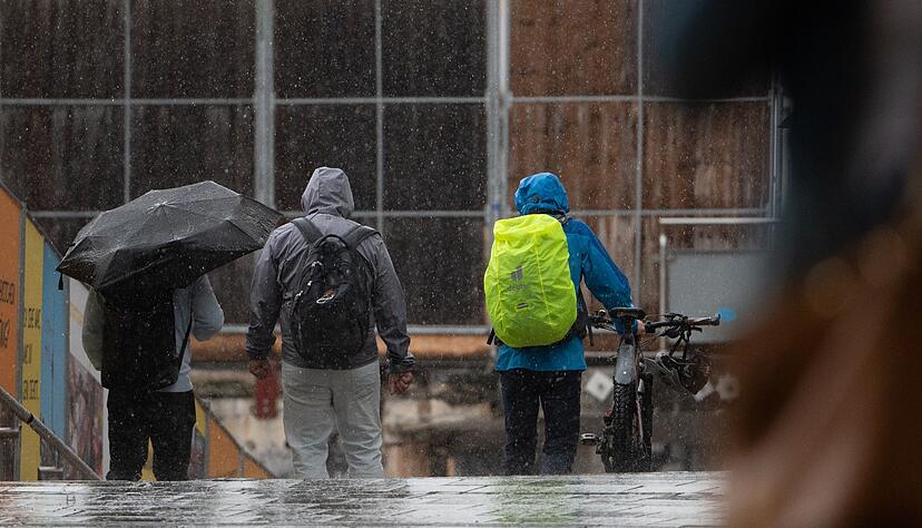 Erneut warnt der Deutsche Wetterdienst vor Starkregen. (Foto Archiv)