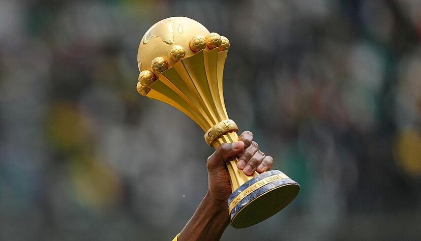 Das Objekt der Begierde: Der Pokal des Afrika Cups.