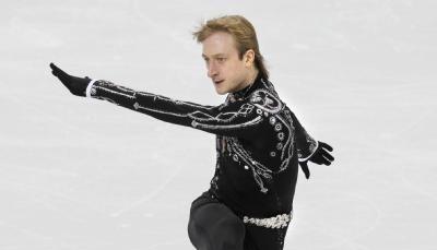 Jewgeni Pluschenko verschafft sich im Kurzprogramm eine gute Ausgangsposition. Jewgeni Pluschenko verschafft sich im Kurzprogramm eine gute Ausgangsposition.