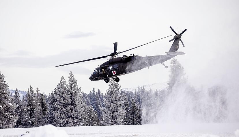 Tagelanges Schneetreiben behinderte die Bergungsaktion.