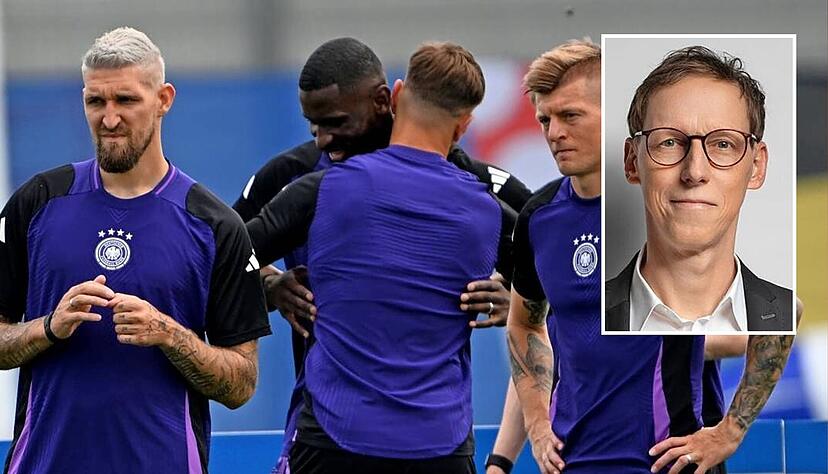 Dirk Schwarzer (kleines Foto) ist Professor an der DHBW in Heilbronn. Wie der Heilbronner Sportpsychologe Motivation und Selbstvertrauen der DFB-Spieler vor dem Achtelfinale einsch&auml;tzt.