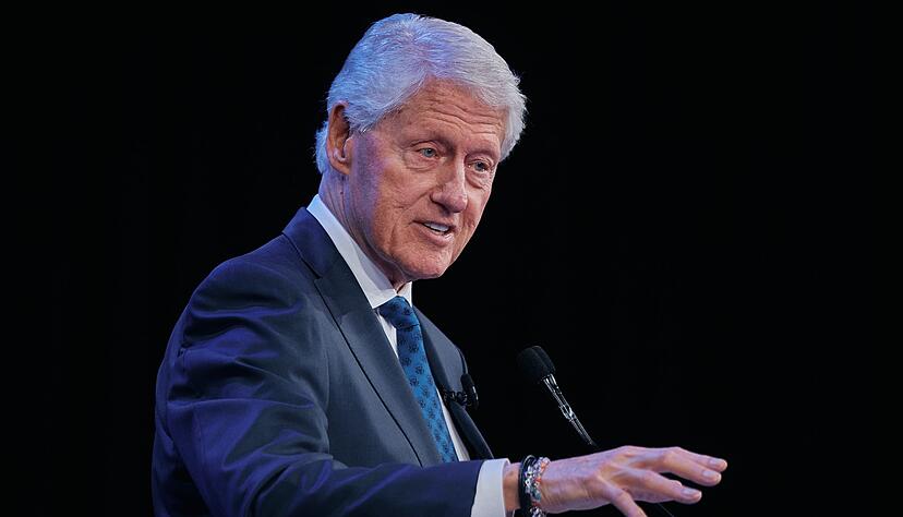 Kommt unverh&auml;ltnism&auml;&szlig;ig oft in den Epstein-Akten vor: Ex-US-Pr&auml;sident Bill Clinton. (Archivfoto)