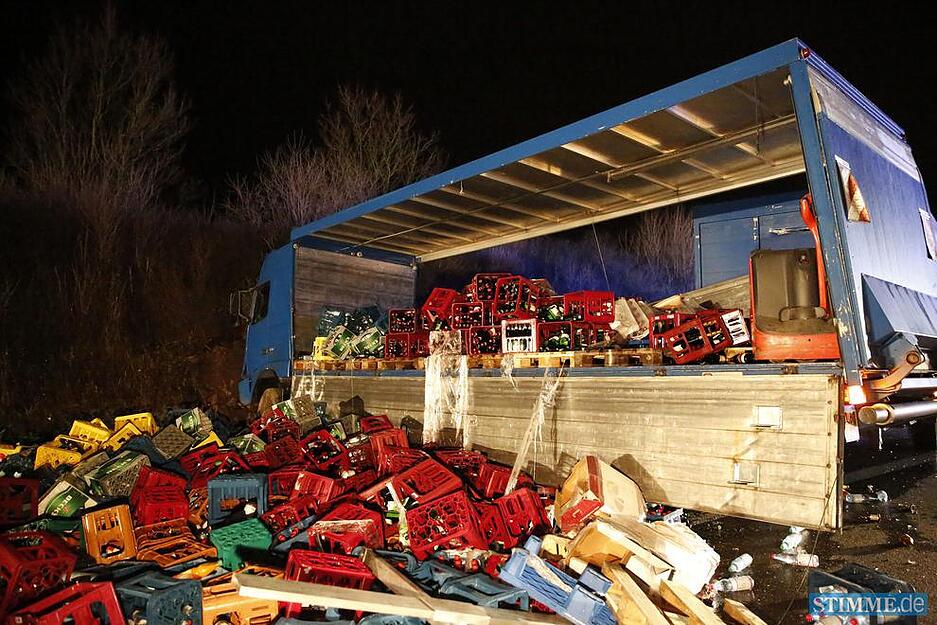 A81-Unfall bei Mundelsheim