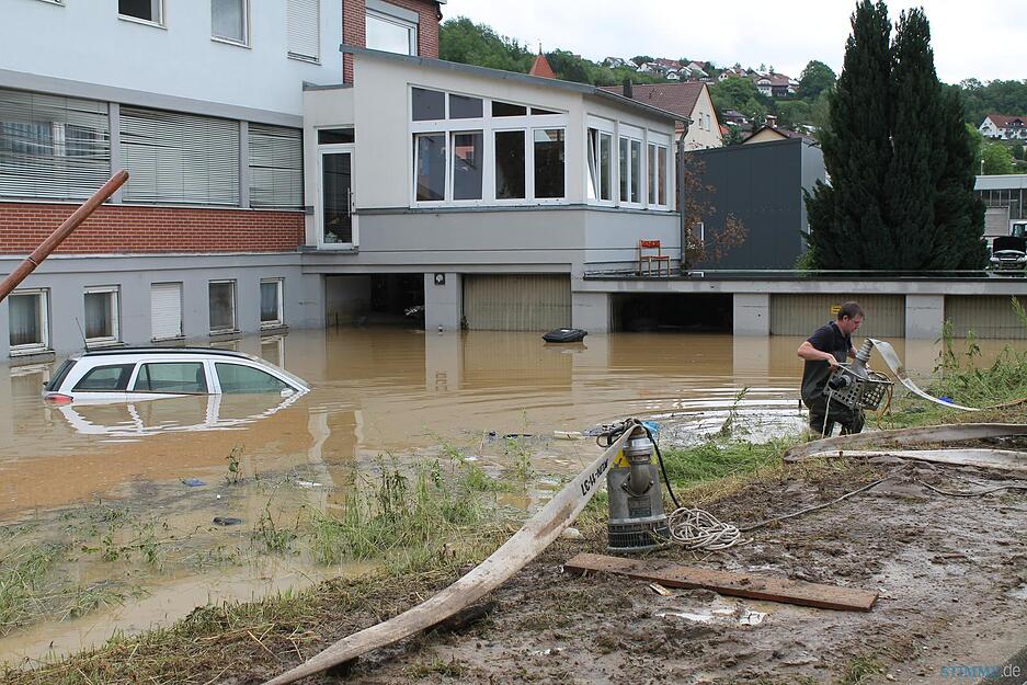 Überschwemmung in Weißbach | 29.05.