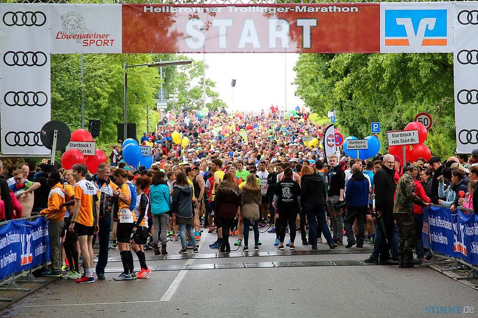 Trollinger Marathon: Start Halbmarathon | 07.05.