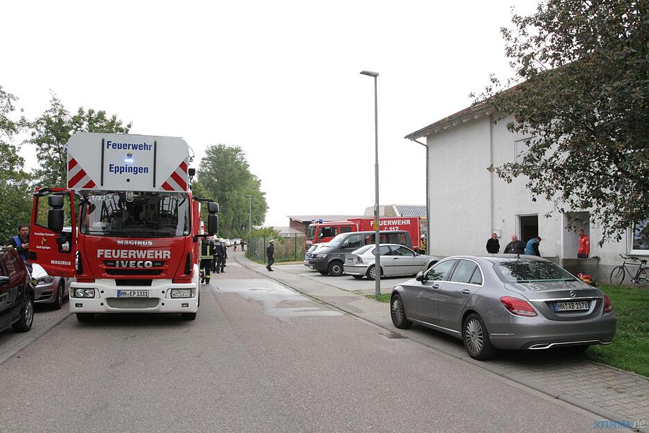 Brand in Asylbewerberheim Eppingen | 8.9.