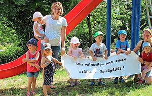 Der Spielplatz am Südhang von Künzelsau soll erweitert und modernisiert werden. Zusätzlich sollen Spielgeräte für Kleinkinder unter drei Jahren angeschafft werden.
Fotos: privat