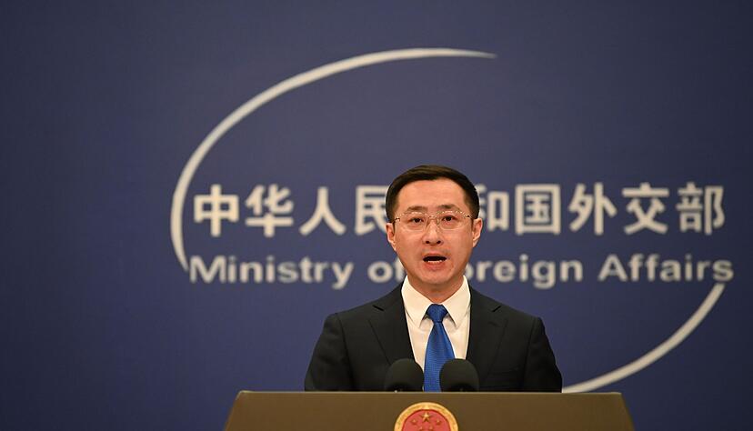 Chinas Au&szlig;enamt &auml;u&szlig;erte sich nicht direkt zu den &Uuml;bungen der Volksbefreiungsarmee vor Taiwan. (Archivbild)