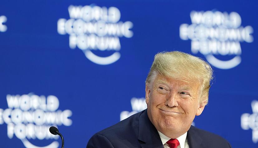Trump schimpft &uuml;ber die Globalisierung. Aber er scheint sich in Davos wohlzuf&uuml;hlen: Als US-Pr&auml;sident nimmt er bereits zum dritten Mal pers&ouml;nlich teil. (Archivbild)