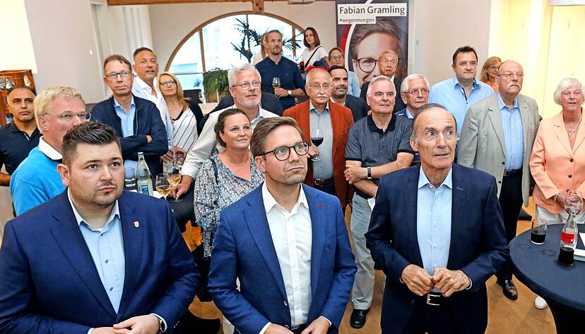 Auch wenn sein Wahlergebnis weit entfernt ist von denen Eberhard Giengers, so hat es für den CDU-Mann Fabian Gramling dennoch klar für das Direktmandat gereicht.