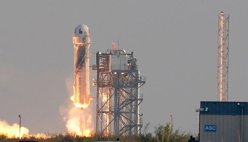 Das All-Tourismus-Programm von Blue Origin soll vorerst ausgesetzt werden. (Archivfoto)