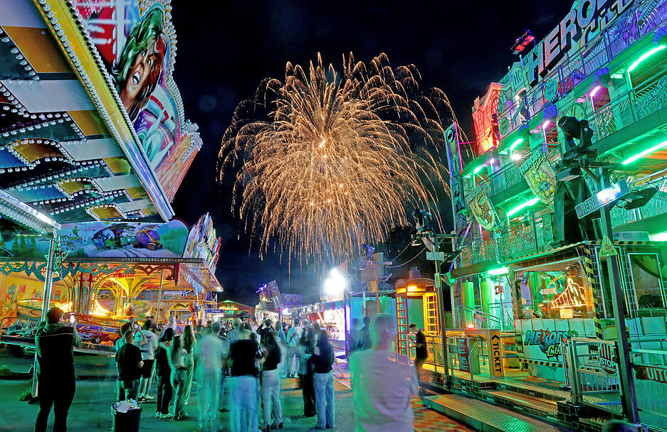 Am Sonntag war das Heilbronner Volksfest durch das sonnige Wetter gut besucht.