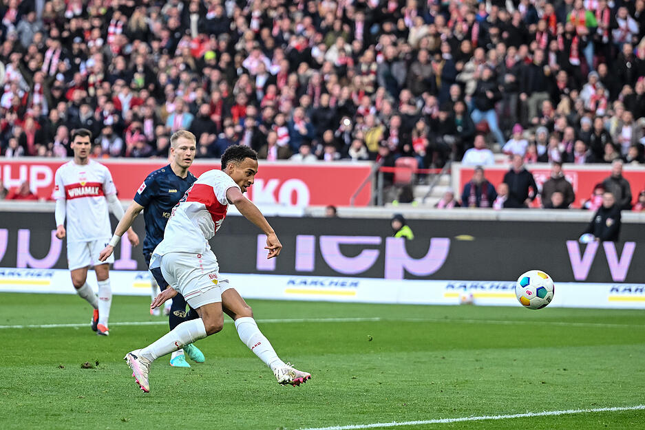 Gegen Mainz traf er dann zum zweiten Mal. Der VfB Stuttgart will wohl die Kaufoption ziehen.