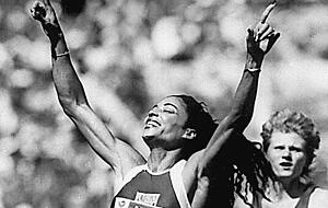 Die Diva der Laufbahn starb 1998: Florence Griffith-Joyner.
Foto: imago-images