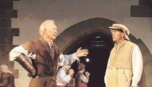Der 72-jährige Arthur Brauss spielt einen angenehm leisen, besonnenen und abgeklärten Götz von Berlichingen.Fotos: Thomas Braun